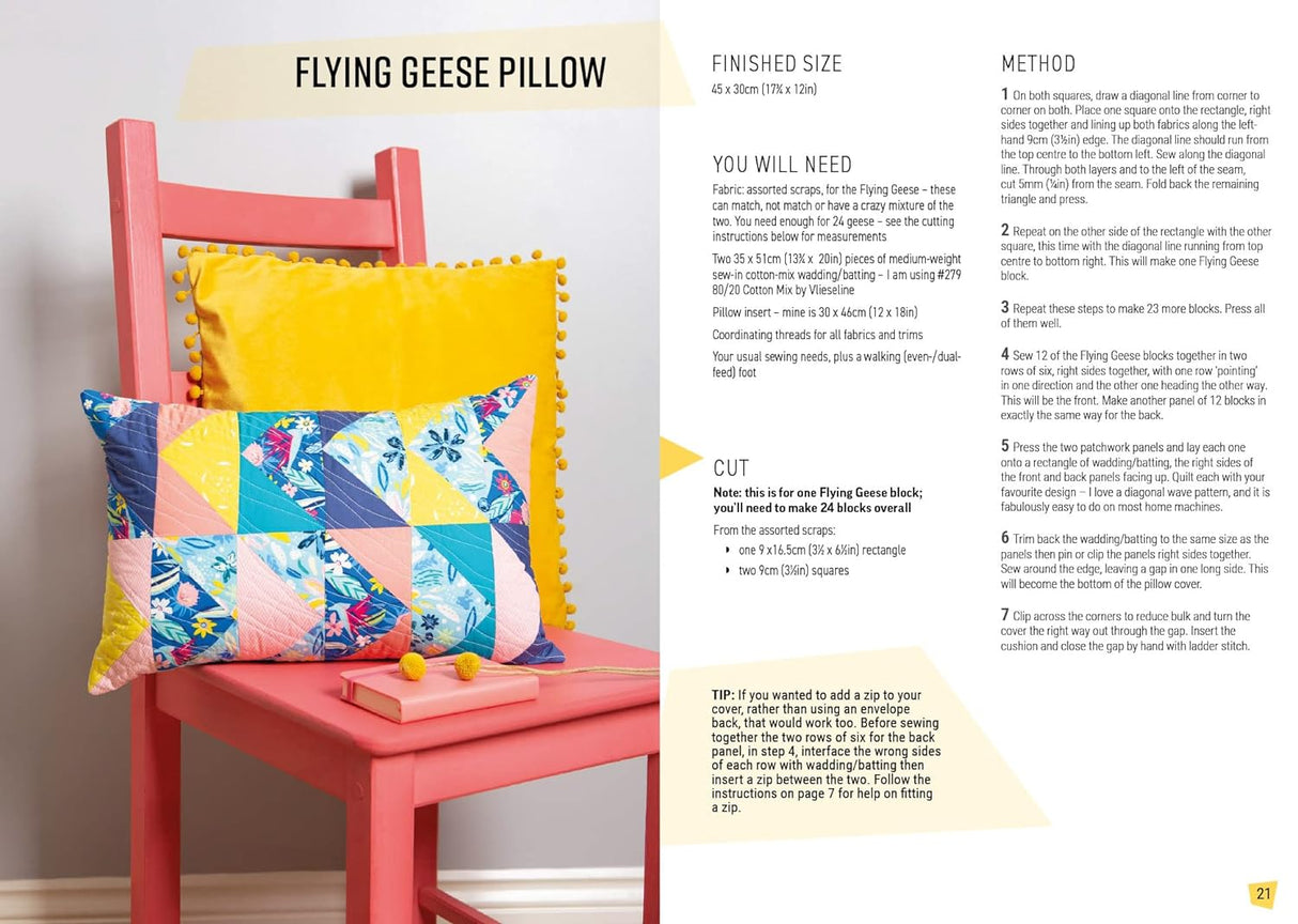20 to Make: Sewing with Scraps Book by Debbie von Grabler-Crozier