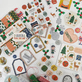 Dovecraft Christmas Naughty or Nice Sentiment Toppers