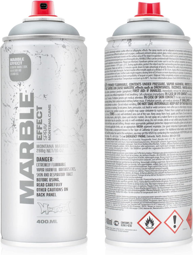 Montana Marble EFFECT Spray Paint - Silver (EMSILVER)