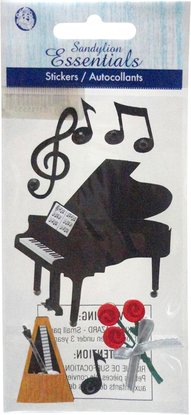 Essentials Sticker Sheet - Piano