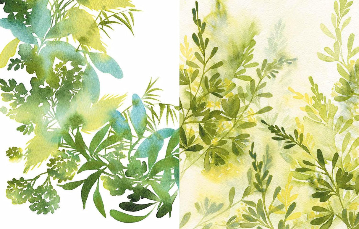 Reverse Coloring Gardens Book