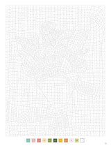 Color by Numbers Book: Flowers