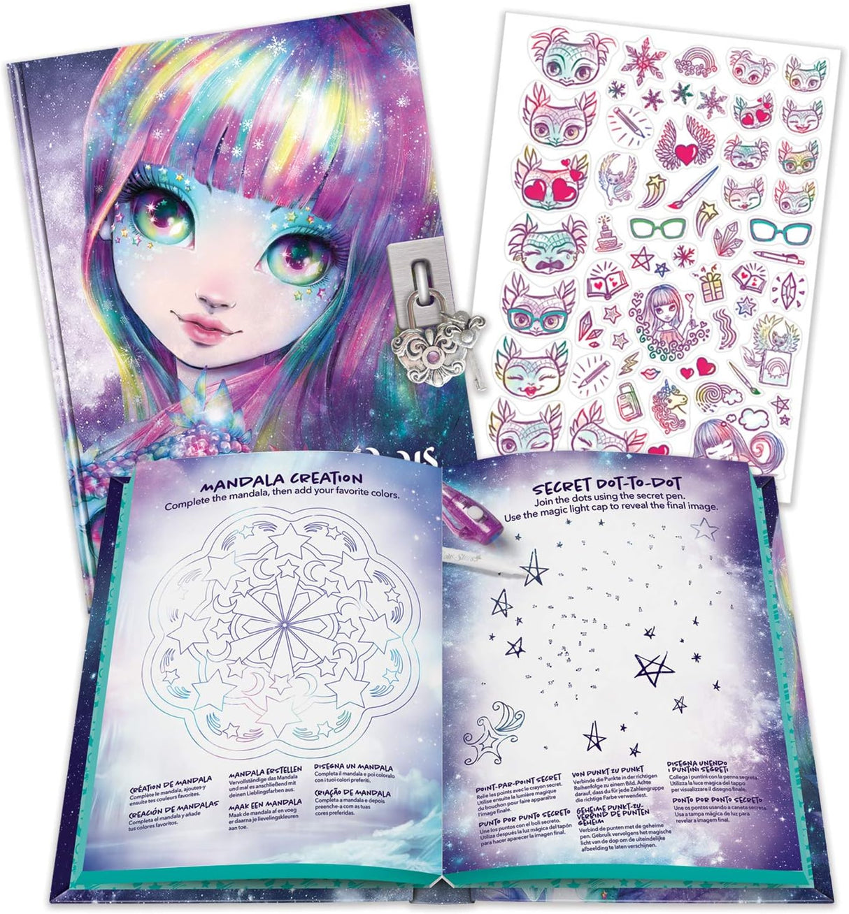 Nebulous Stars Secret Diary Set - Isadora