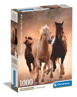 1000 Piece Jigsaw Puzzle - Running Horses
