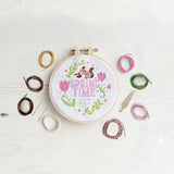 Simply Make Cross Stitch Kit - Springtime