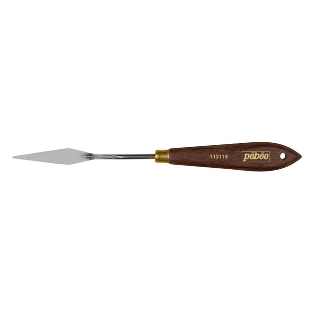 Pebeo Painting Knife with Wooden Handle - No. 118