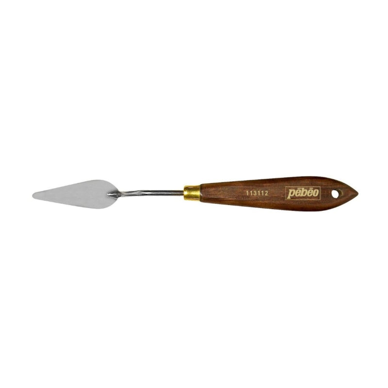 Pebeo Pointed Painting Knife with Wooden Handle - Ref 1009