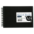 Elements Wire-O Hard Cover Sketch Book Landscape -  A5