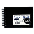 Elements Wire-O Hard Cover Sketch Book 180gsm Landscape - A6