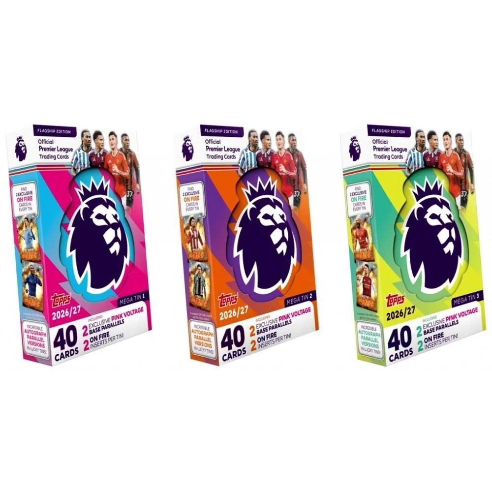Topps Premier League 2026/27 Mega Tin (Assortment)