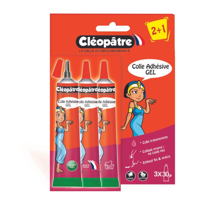 Cleopatre Universal Glue 30ml (3 Pack)