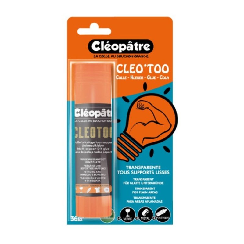 Cleopatre Cleotoo Glue Stick 36g - Eva Foam