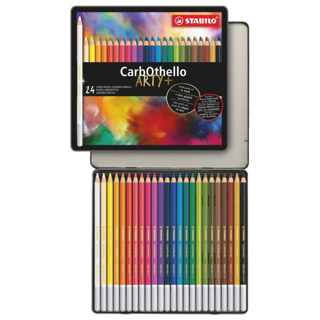Stabilo CarbOthello - Assorted Colours (Tin Of 24)