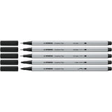 Stabilo Multi Liner Creative Tips - Black (Pack of 5)