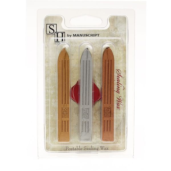 Gold, Silver and Bronze Wax Sticks