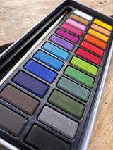 Create Watercolour Paint Set - 24 Tin