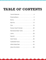 Let's Draw Favourite Animals Book