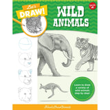 Lets Draw Wild Animals Book