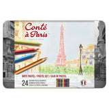 Conté à Paris Pastel Pencils Set (24 Pieces)