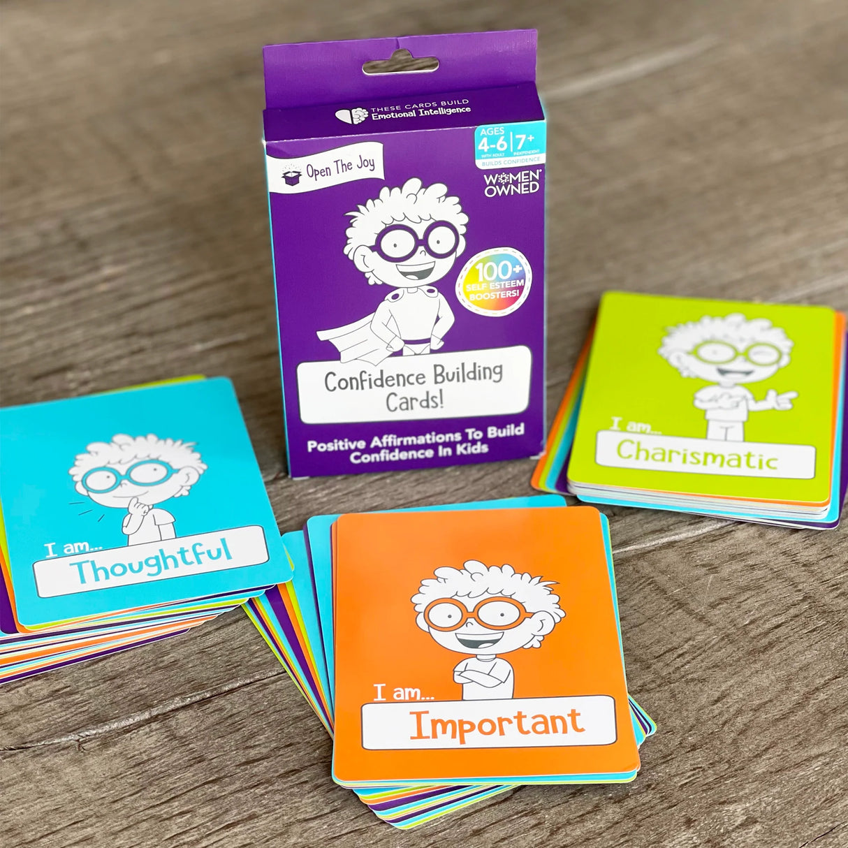 Open The Joy - Confidence Building Cards