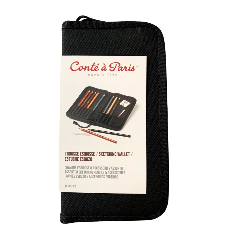 Conté à Paris Pencil Pastel Sketching Wallet