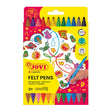 Jovi Washable Dual Felt-Tip Pens (Set of 12 Assorted Colours)