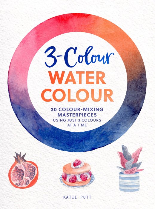3 Colour Watercolour Book