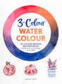3 Colour Watercolour Book