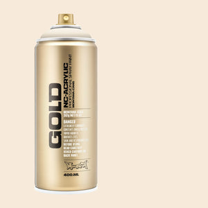 Montana GOLD Spray Paint 400ml - Bone (G1400)