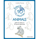 10-Minutes Sketching: Animals Book