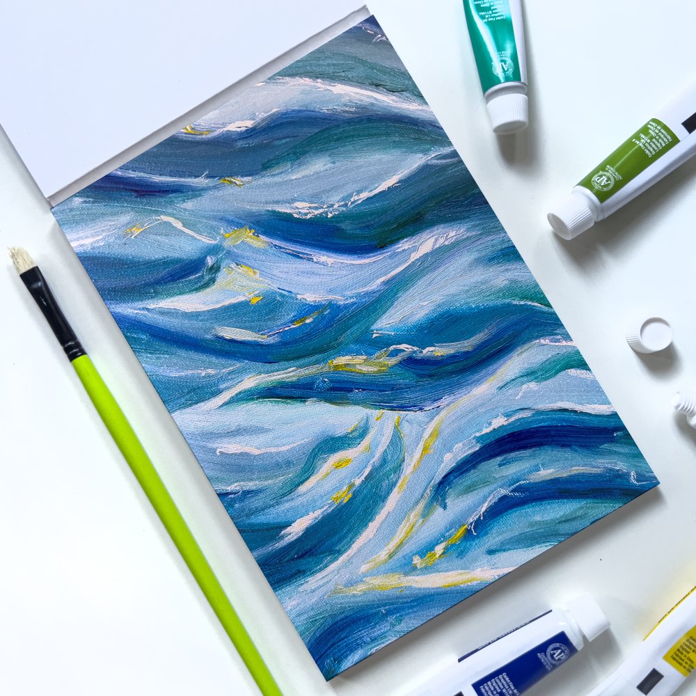 Elements Oil Pad 300gsm - A3 (12 Sheets)