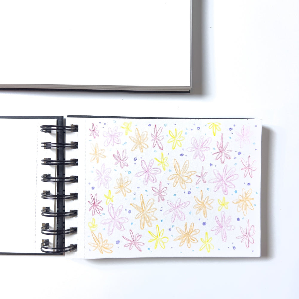 Elements Wire-O Hard Cover Sketch Book Landscape -  A5