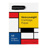 Elements A4 Heavyweight Cartridge Paper Pad (25 Sheets)