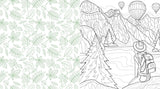 Mountains & Wilderness Colouring Book
