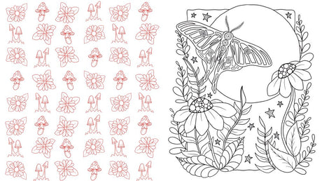 Sweet & Spooky Colouring Book