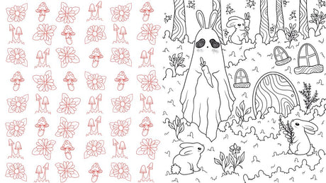 Sweet & Spooky Colouring Book