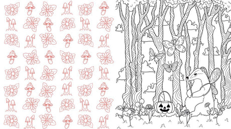 Sweet & Spooky Colouring Book
