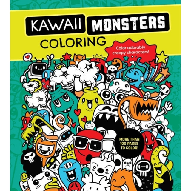 Kawaii Monsters Colouring Book