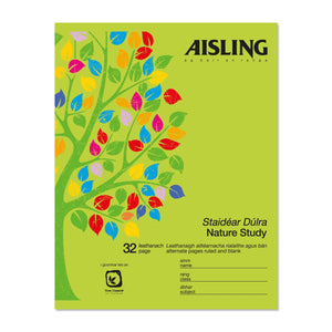 Aisling Nature Study Copy 32Pg - Pack of 10