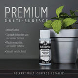 FolkArt Multi-Surface Metallic Acrylic 59ml - Silver Sterling