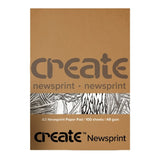 Create Newsprint Paper Pad A3 49gsm (100 Sheets)