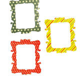 Dovecraft Wooden Frame - Little Red Robin & Friends (12 Pcs)
