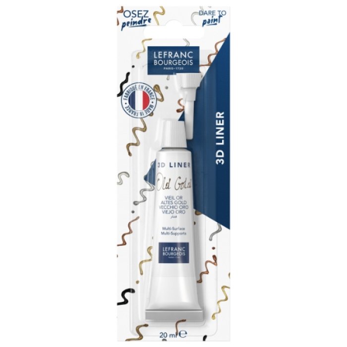 L&B Cern 25ml Outliner Tube - Old Gold