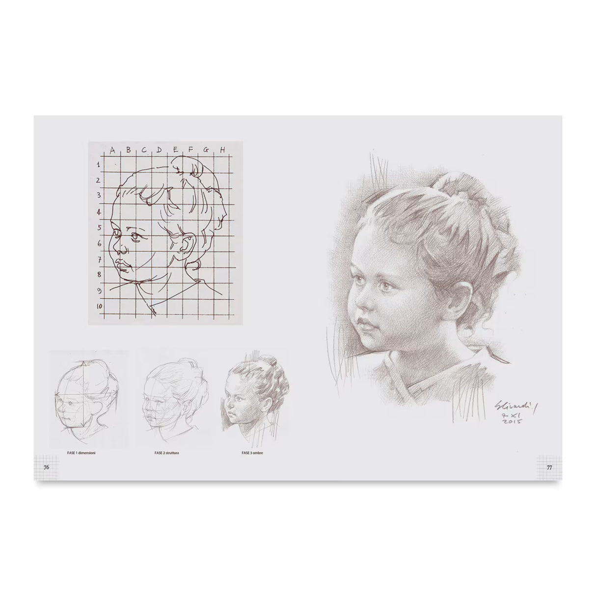 Drawing People Using Grids Book