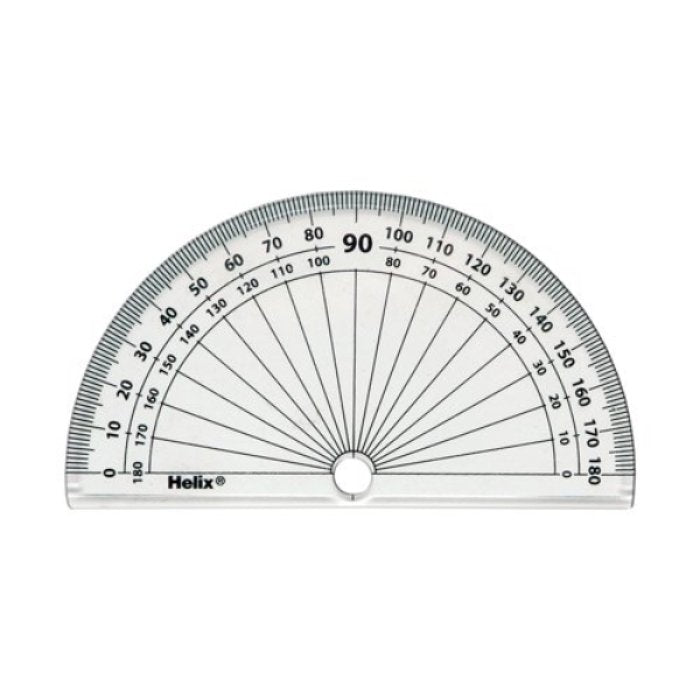 Helix Protractor 15cm 180 Degrees