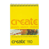 Create Cartridge Spiral A5 110Gsm (25 Pages)