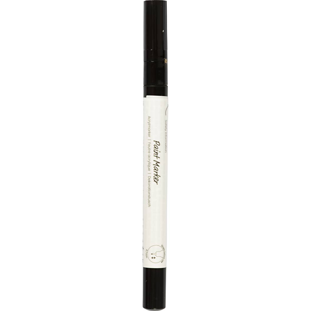 Decorative Marker Line 07mm extra-fine - Black