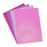 Dovecraft Glitter Card A4 Pad - Pretty Posy