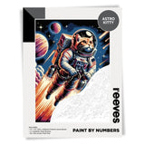 Reeves Paint By Numbers Set 12x16  - Astro Kitty