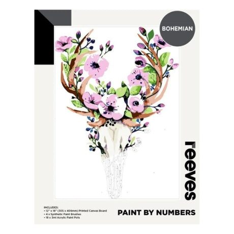 Reeves Paint By Numbers Set 12x16 - Bohemian